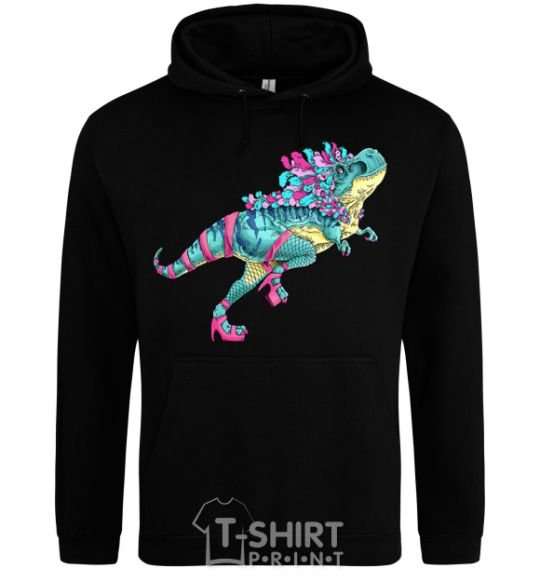 Men`s hoodie T-Rex cabaret black фото