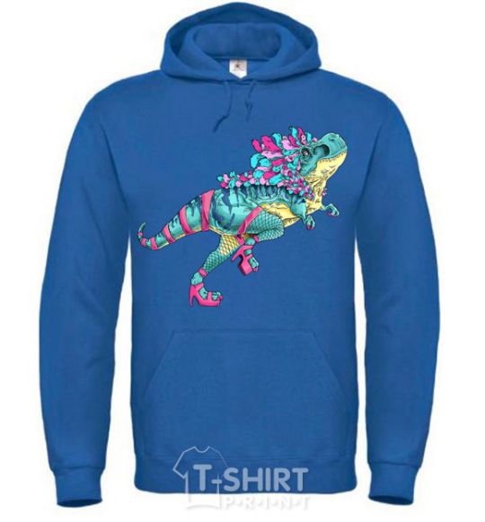 Men`s hoodie T-Rex cabaret royal фото