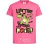 Kids T-shirt Let the world hear your roar heliconia фото