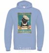 Men`s hoodie I just baked you some sky-blue фото