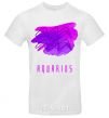 Men's T-Shirt Aquarius paints White фото