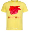 Men's T-Shirt Sagittarius colors cornsilk фото