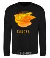 Sweatshirt Cancer paints black фото