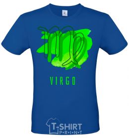 Men's T-Shirt The colors are virgin royal-blue фото