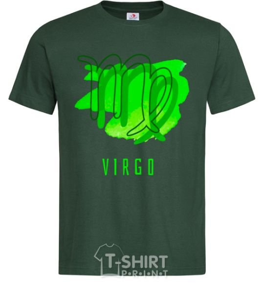 Men's T-Shirt The colors are virgin bottle-green фото