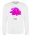 Sweatshirt Coloring lion White фото