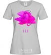 Women's T-shirt Coloring lion grey фото