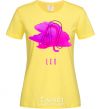 Women's T-shirt Coloring lion cornsilk фото