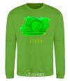 Sweatshirt Paint scales orchid-green фото