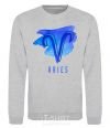 Sweatshirt Aries paints sport-grey фото