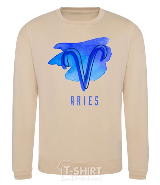 Sweatshirt Aries paints sand фото