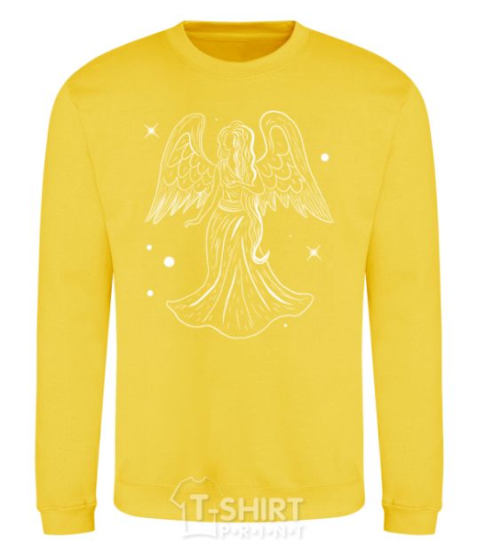 Sweatshirt Virgin white yellow фото