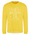 Sweatshirt Virgin white yellow фото