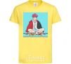 Kids T-shirt Chongguk anime art cornsilk фото