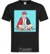 Men's T-Shirt Chongguk anime art black фото