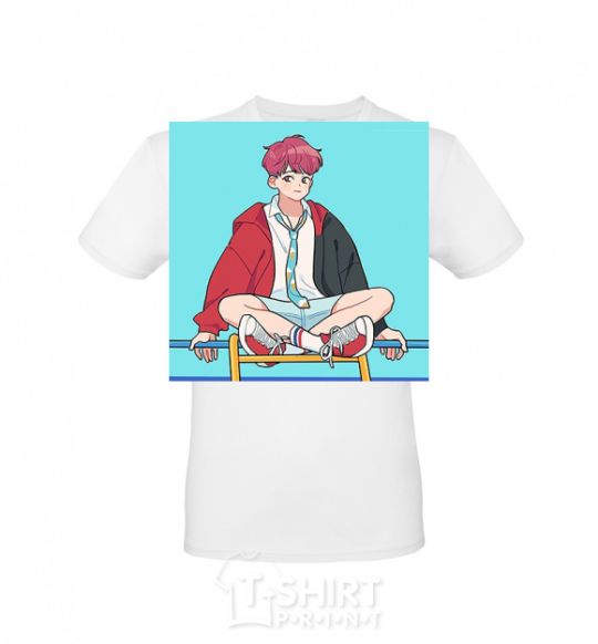 Men's T-Shirt Chongguk anime art White фото