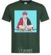 Men's T-Shirt Chongguk anime art bottle-green фото