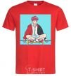 Men's T-Shirt Chongguk anime art red фото