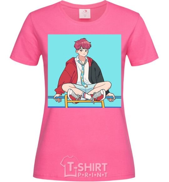 Women's T-shirt Chongguk anime art heliconia фото