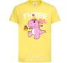 Детская футболка Three Rex Лимонный фото