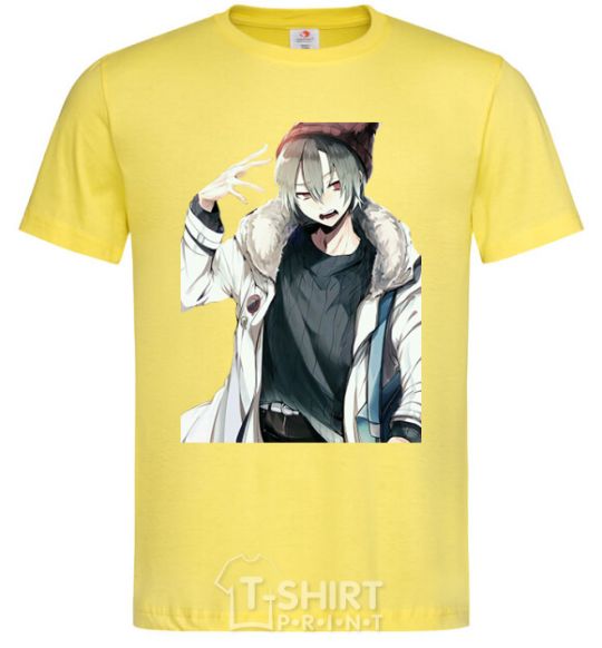 Men's T-Shirt Anime boy cornsilk фото