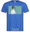 Men's T-Shirt Spirited away anime characters royal-blue фото