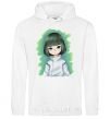 Men`s hoodie Haku White фото