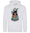 Men`s hoodie Gone with the ghosts sport-grey фото