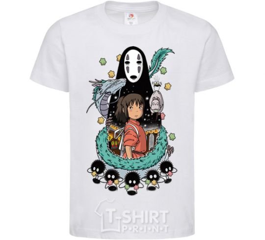 Kids T-shirt Gone with the ghosts White фото