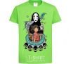 Kids T-shirt Gone with the ghosts orchid-green фото