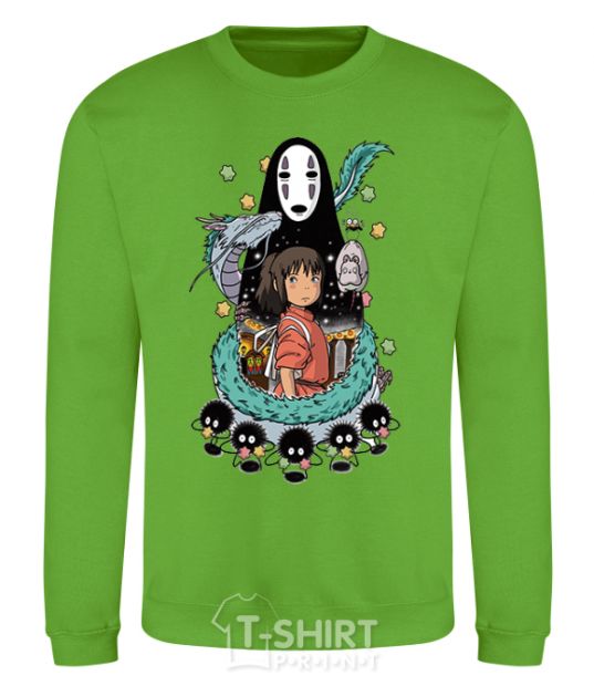 Sweatshirt Gone with the ghosts orchid-green фото
