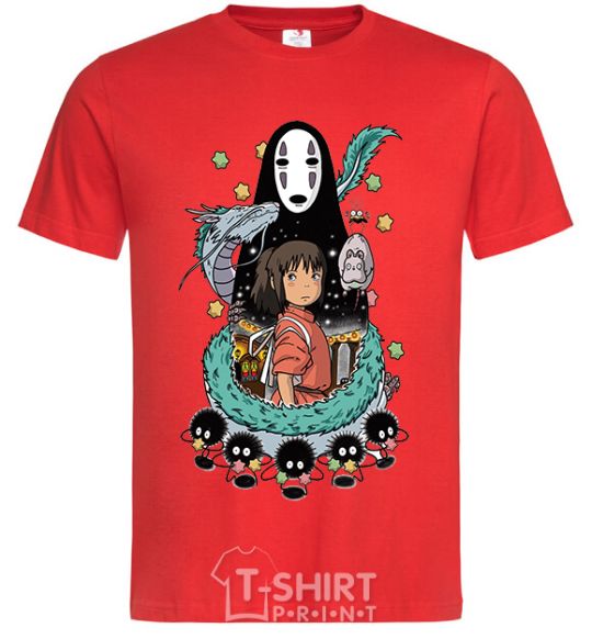 Men's T-Shirt Gone with the ghosts red фото