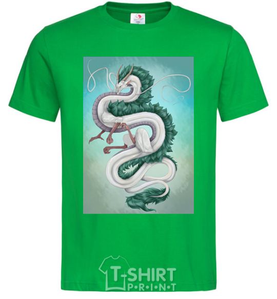 Men's T-Shirt Haku the dragon kelly-green фото