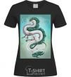 Women's T-shirt Haku the dragon black фото