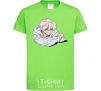 Kids T-shirt Anime art boy orchid-green фото