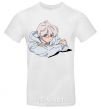 Men's T-Shirt Anime art boy White фото