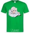 Men's T-Shirt Anime art boy kelly-green фото