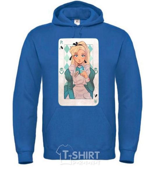 Men`s hoodie Sleeping Beauty anime royal фото