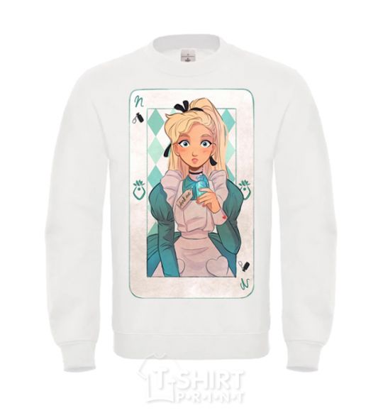 Sweatshirt Sleeping Beauty anime White фото