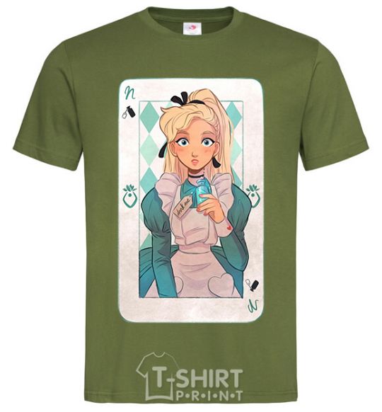 Men's T-Shirt Sleeping Beauty anime millennial-khaki фото