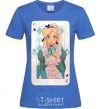 Women's T-shirt Sleeping Beauty anime royal-blue фото