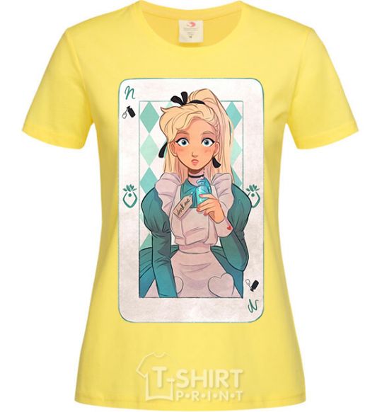 Women's T-shirt Sleeping Beauty anime cornsilk фото