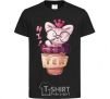 Kids T-shirt Hi tea black фото