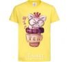 Kids T-shirt Hi tea cornsilk фото