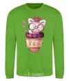 Sweatshirt Hi tea orchid-green фото