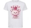 Kids T-shirt Kitty White фото