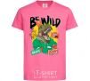 Kids T-shirt Be wild heliconia фото