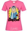 Women's T-shirt Lion Stay real heliconia фото