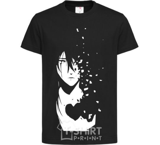 Kids T-shirt Anime boy without heart black фото