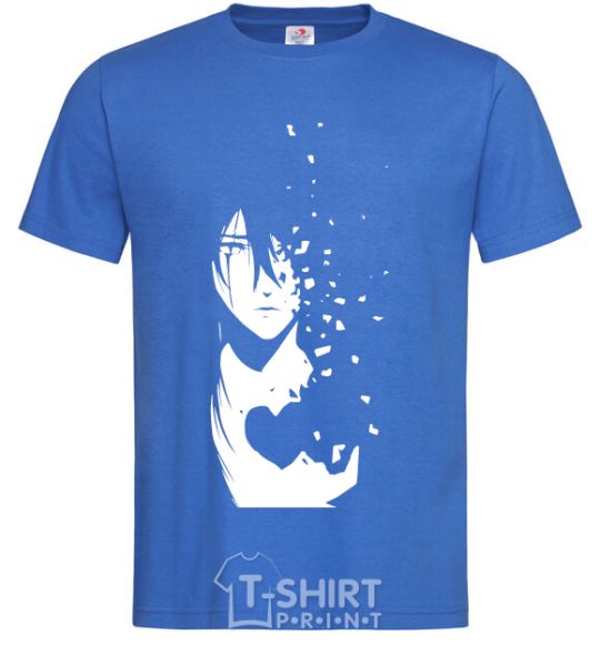 Men's T-Shirt Anime boy without heart royal-blue фото